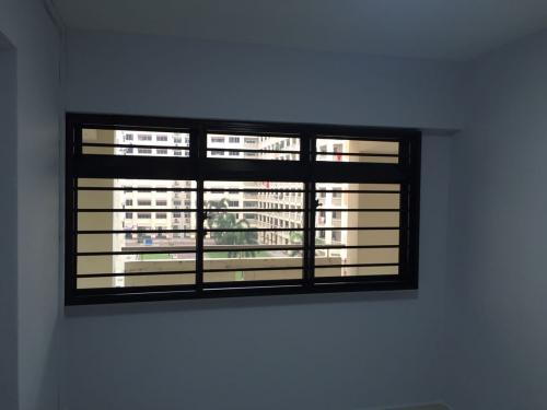 Singapore Window Grille Installation